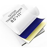 POLONO Tattoo Transfer Paper, A4 Size Thermal Stencil Paper for Tattoo Transfer Kit - Commercial ...