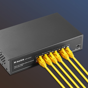 10-Port Fast Ethernet PoE Switch