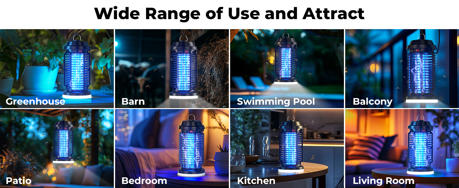Bug Zapper Outdoor Indoor WaterproofBug Zapper Outdoor Indoor Waterproof