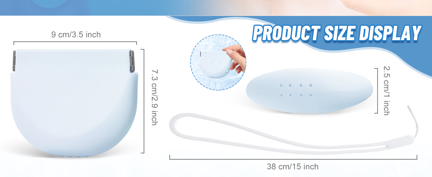 Silicone Retainer Denture Storage Case Holder