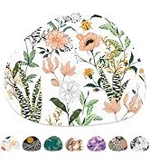 Niniubye Mouse Pad, Premium-Textured Oval Computer Mousepad, 8.7" x 7.1" Thick 3mm Anti-Slip Wate...