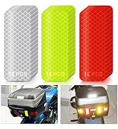 PSLER Reflective Stickers, 36 PCS High Visibility Reflective Tape Waterproof Reflective Strips Bu...
