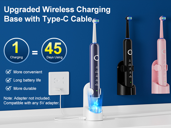 Electric Toothbrush for Adults