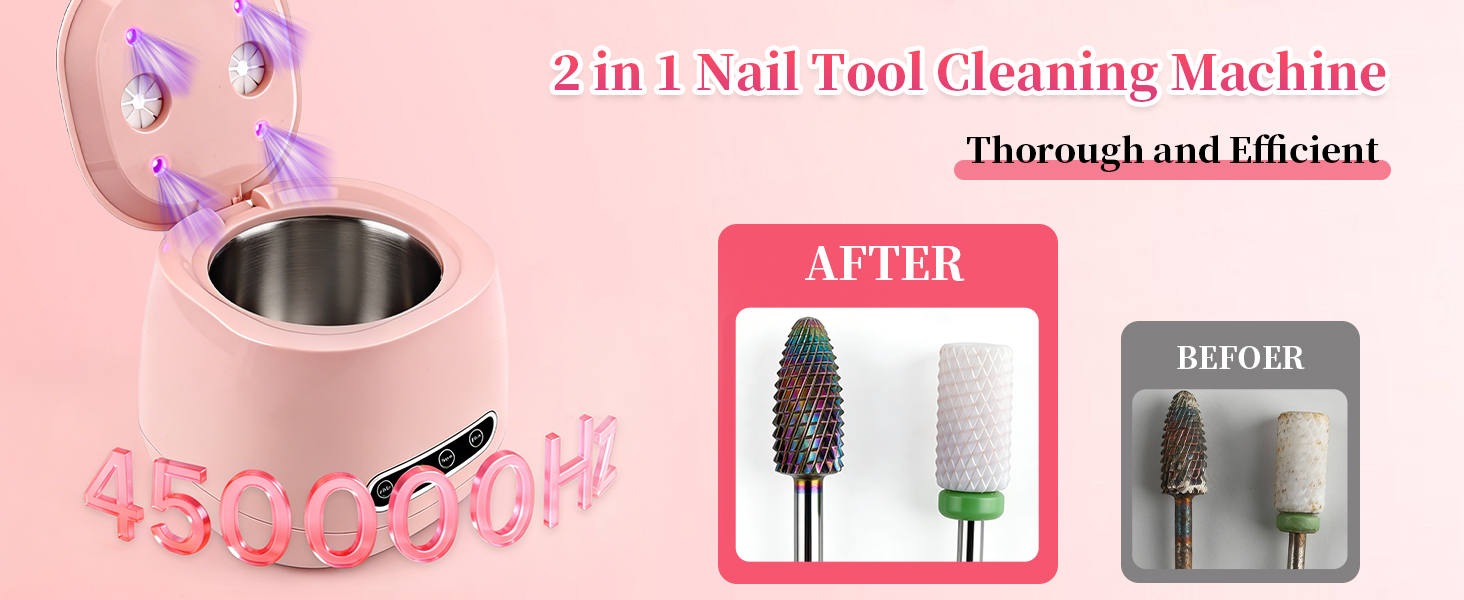 nail tool cleaning machine