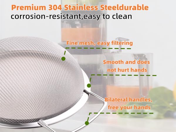 strainers fine mesh