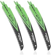 WORKPRO 9-Inch Arc Edge Reciprocating Saw Blades, 6TPI for Pruning, 3 Pack | Curved Arc Edge, Tri...