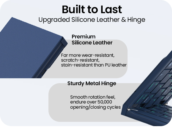 foldable keyboard with touchpad