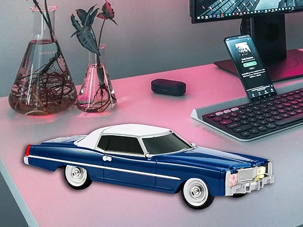 WS-1966 Car Design Bluetooth Speaker for Your Workspace