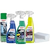 SONAX Premium Auto Interior Kit | 5-Piece Complete Interior Cleaning Set | Dashboard Cleaner, Lea...