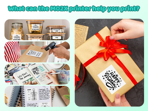 mini printer sticker