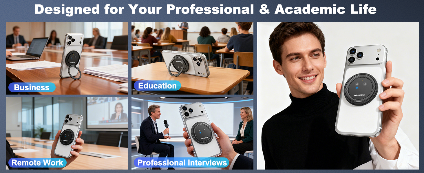 Magnetic AI Voice Recorder