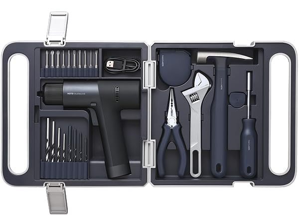 HOTO Cordless Brushless Drill Tool Set