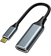 Tianle USB C to HDMI Adapter 4K 60Hz, Type C Thunderbolt 3/4 to HDMI Adapter with Video Audio Out...