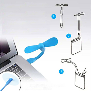 Plug and play, easy to use little usb fan