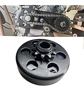 QYMOTO 10 Tooth 3/4‘’ Bore Centrifugal Clutch 10T for #40/41/420 Chain for Predator 212 Centrifug...