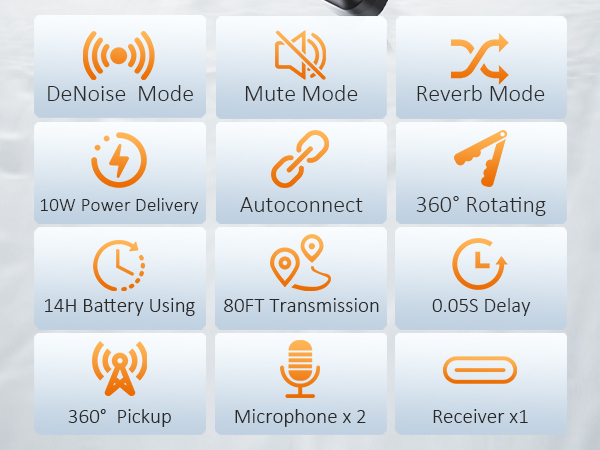 wireless microphone for android