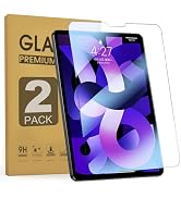 ZenRich [2Pack] Tempered Glass Screen Protector for iPad Air 5th Gen 2022/Air 4th Gen10.9/iPad Pr...