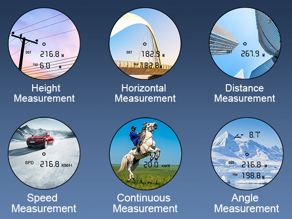 Golf Rangefinder with Slope
