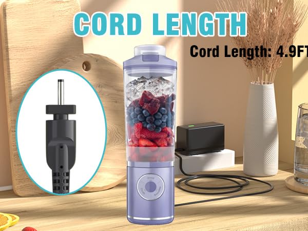 Power Cord Compatible with Ninja Blast Max BC251