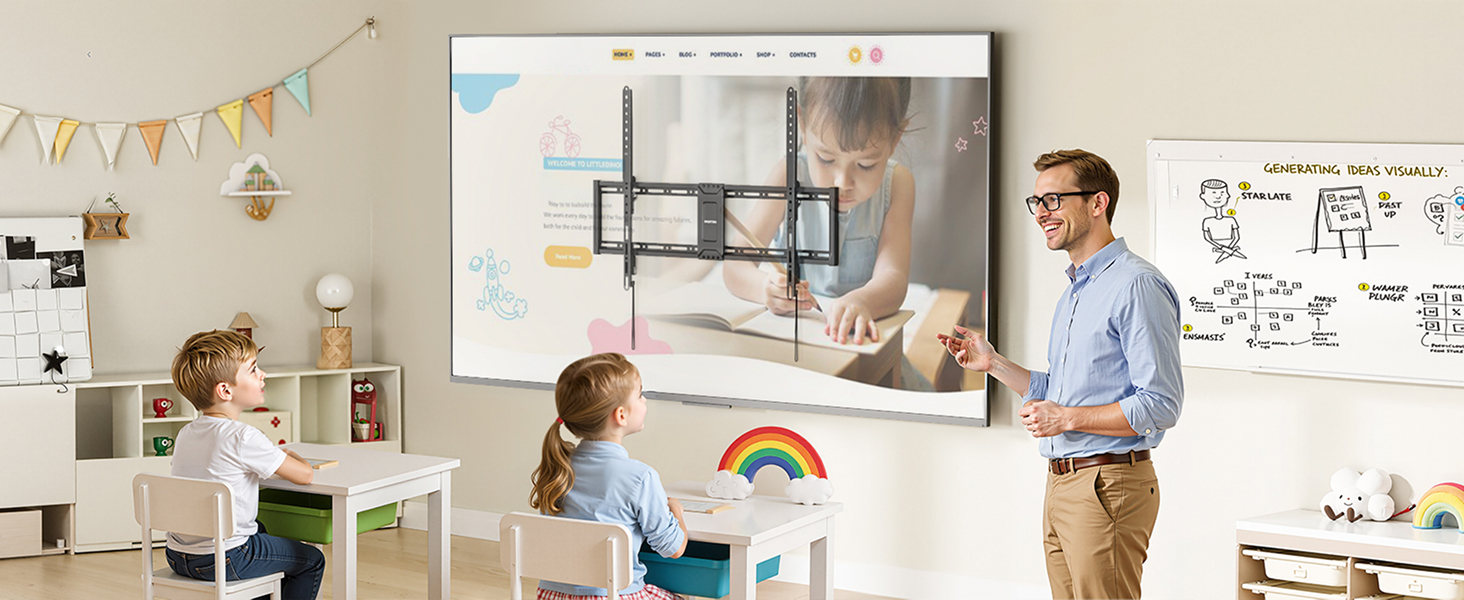 low profile tv wall mount