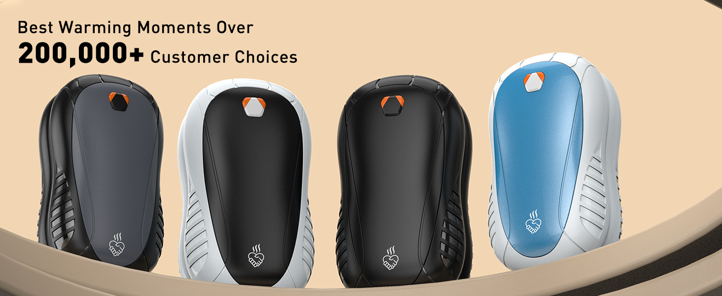 Hand warmers rechargeable is 200,000 customers choices.