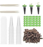 150Pcs Seed Pod Kit for Aerogarden, Anglecai Hydroponics Garden Accessories for Hydroponic Growin...