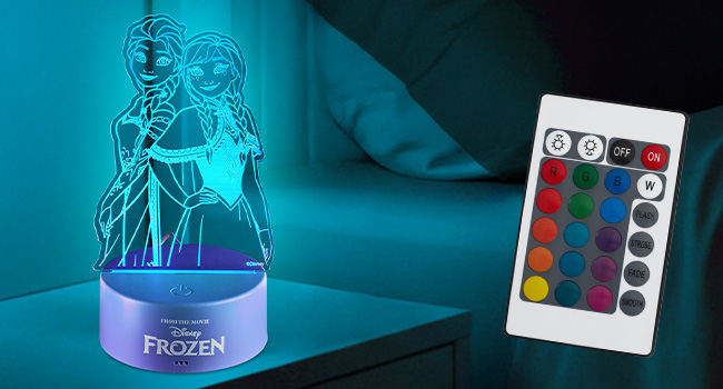 Get Trend Frozen LED Table Light with Remote Control