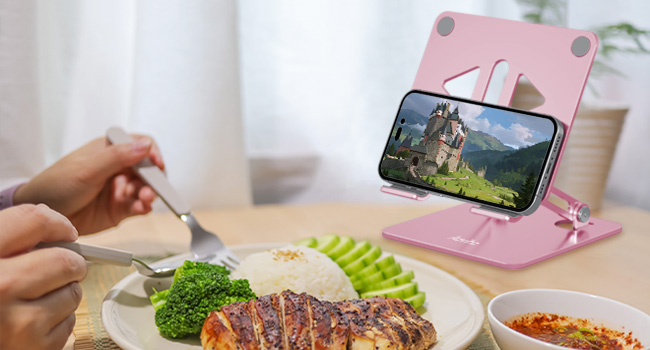 ipad-stand-holder-for-desk-tablet-stand-pink-ipad-stand-holder