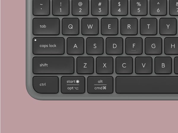 Signature Slim K950 Wireless Keyboard with Sleek Design, Switch Typing Between Devices, Quiet Typing