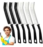 Crevice Cleaning Brush, Hard-Bristled Gap Scrub Brush, Toilet Gap Cleaning Brush Tool, for Scrub ...