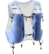 Haimont Running Hydration Vest with Water Bottles for Men Women, Lightweight 10L Hydrated Vest Pa...