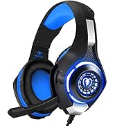 BlueFire Professional 3.5mm PS4 Gaming Headset Headphone with Mic and LED Lights for Playstation ...