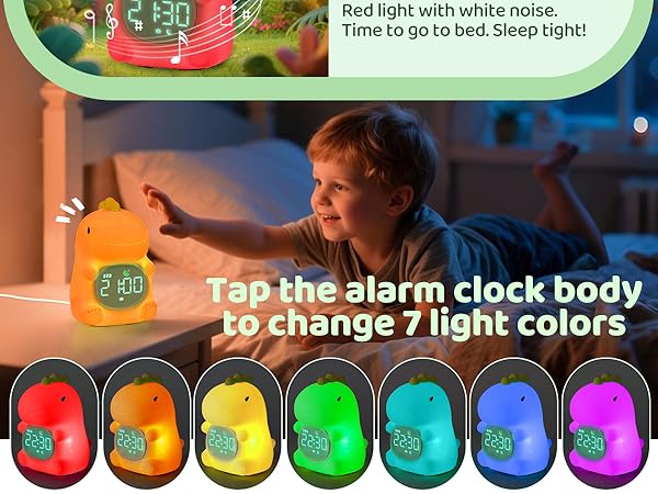 Alarm Clock with Night Light