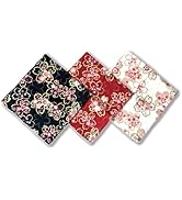 Japanese Handkerchiefs for Women [ Made in Japan ] Womens Ladies Handkerchiefs/Hankies/Kerchief