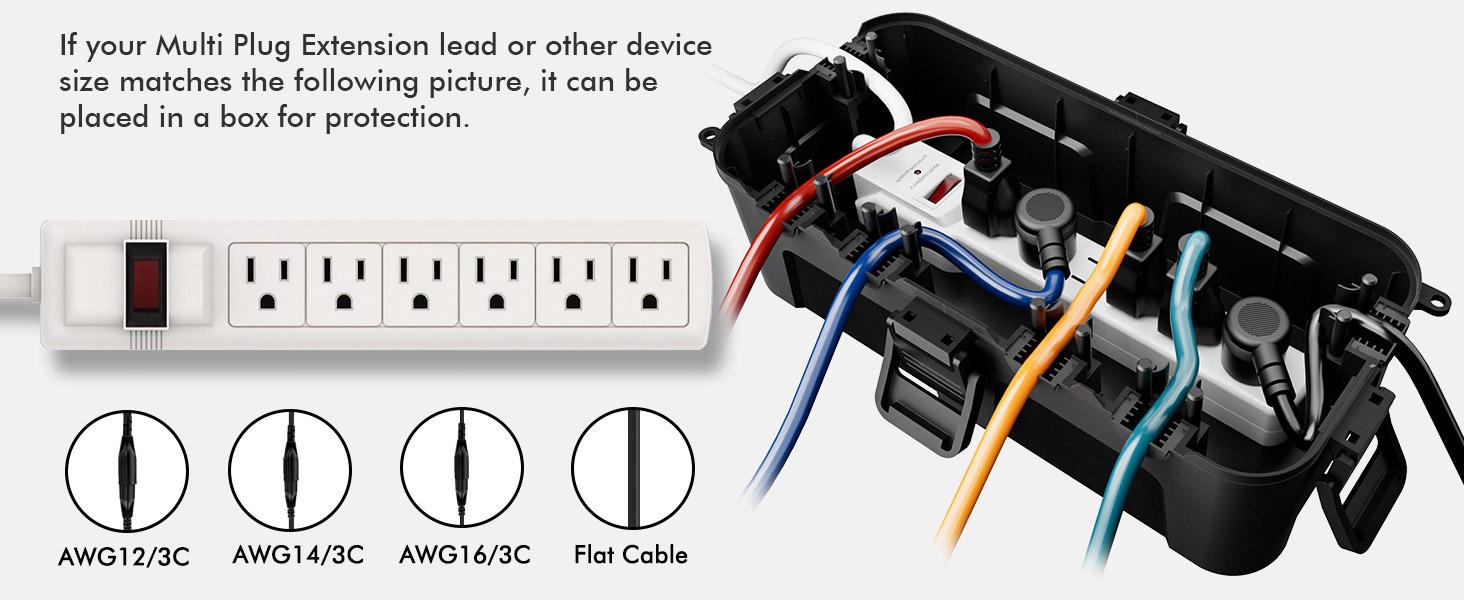 Protect Outdoor Plugs