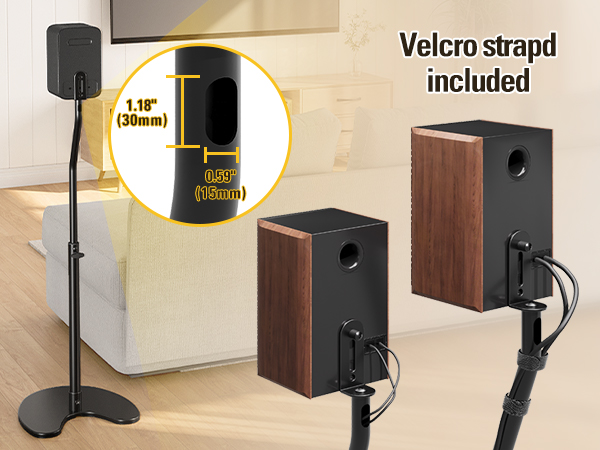 Height Adjustable Speaker Stands Mounts