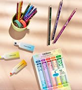 Lifelines Scented Colored Markers, 10 Double-Sided Markers with 20 Colors &amp; Scents - Color Marker...