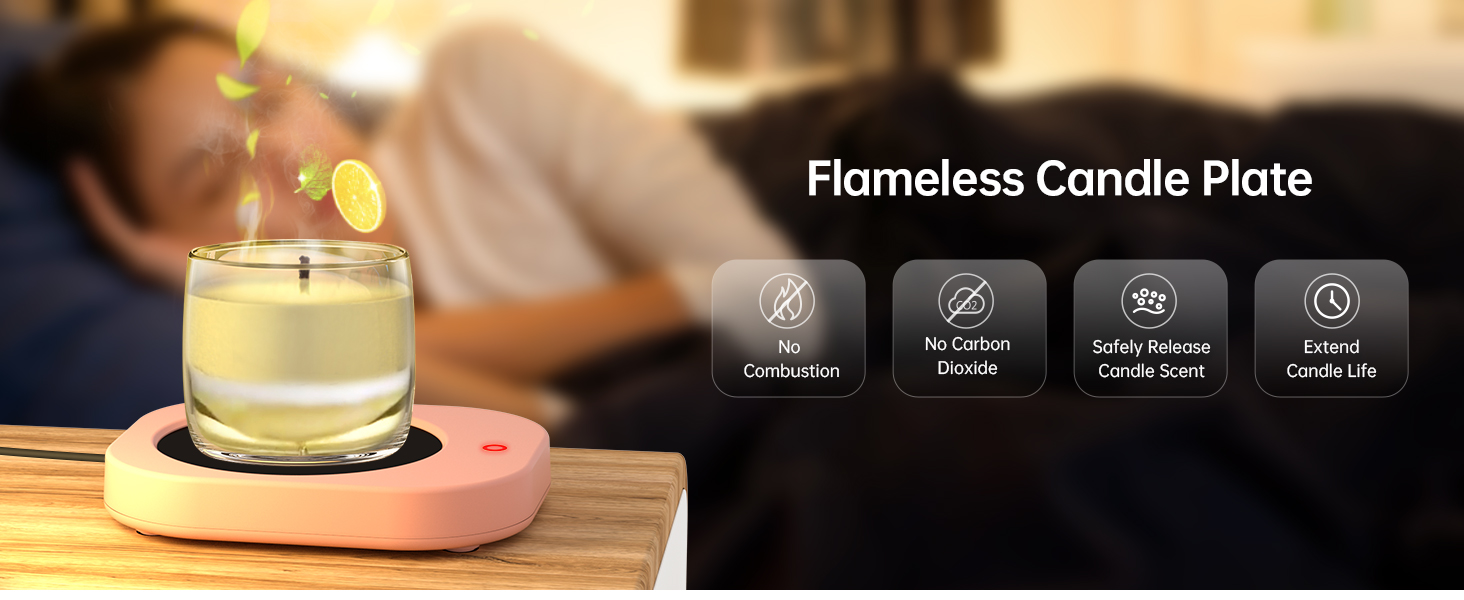 electric candle warmer plate