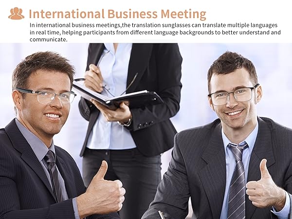 AI Translation Smart Glasses for Travel