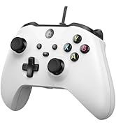 IWGAME Wired Controller for X-BOX ONE/PC, Gamepad with 3.5mm Audio Jack&amp;Dual Vibration, Support T...