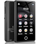 Mp3 Player for Kids, 80GB Bluetooth MP3 Player, Digital Music Player Portable HiFi Sound Full Vid...