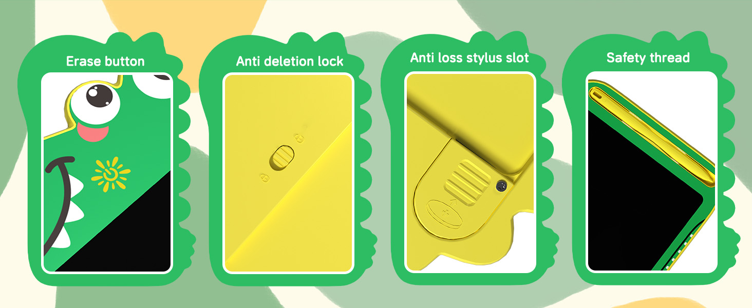 Functions of the writing tablet
