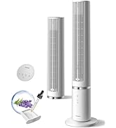 PELONIS 40-Inch Tower Fan for Bedroom, Fan That Blows Cold Air, Oscillating Fan with Innovative W...