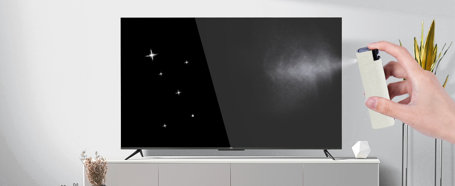 screen cleaner spray and wipe