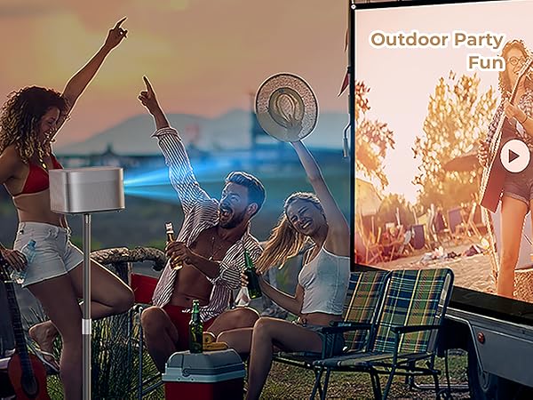 portable projector stand