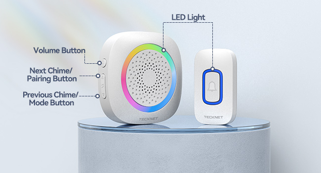 rgb wireless doorbell