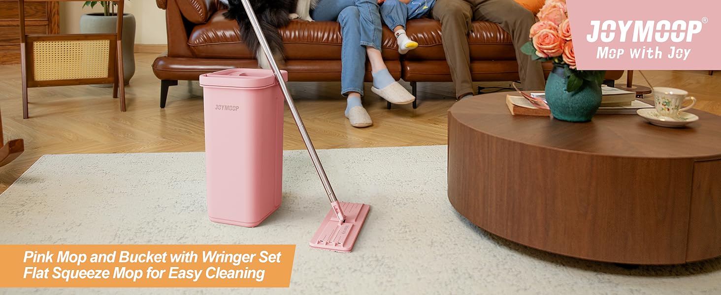 mop and bucket with wringer set for home