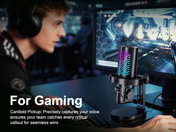 microphone for pc gaming mic gaming microphone podcast microphone