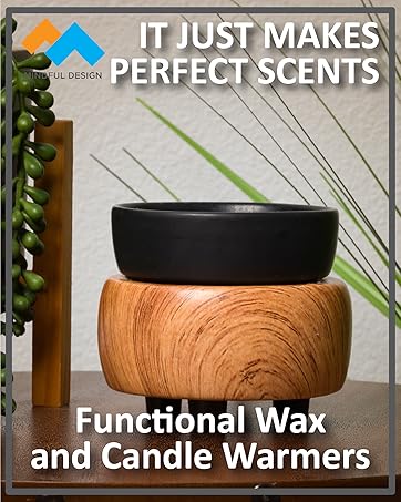 2 in 1 candle wax warmer