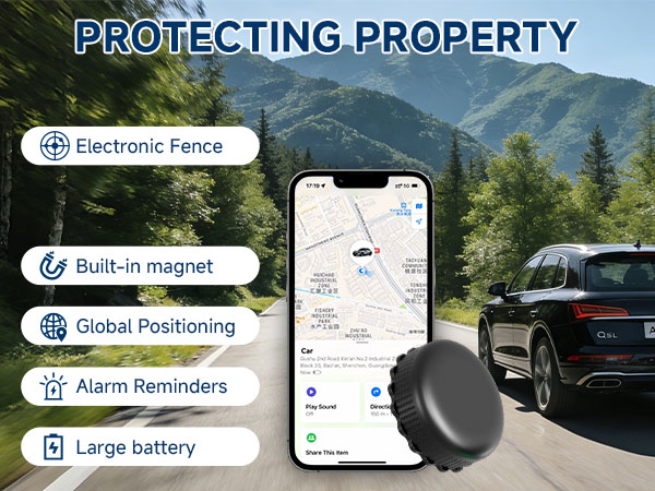 tracker device for vehicles